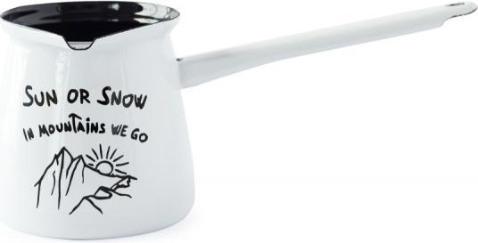 Image du produit Cuckoo Cups Pot en acier inoxydable émaillé pour le café turc (0.35 l)