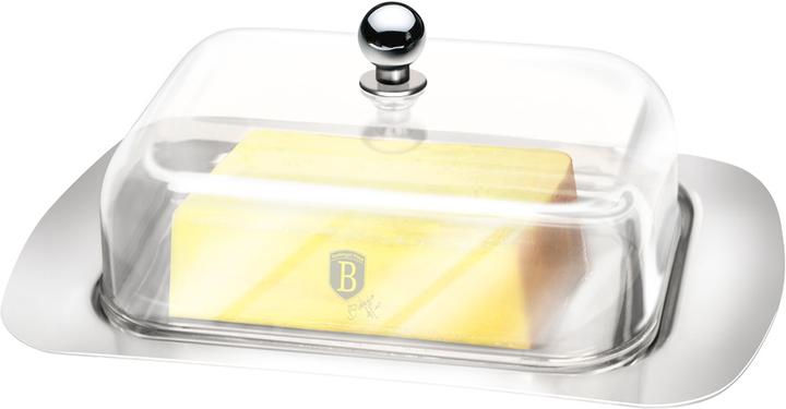Produktbild BerlingerHaus Butterdose mit Acryldeckel Black Silver Collection