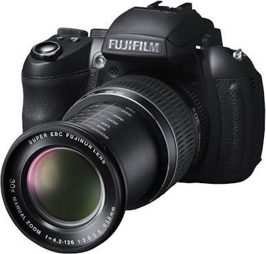 Produktbild Fujifilm FinePix HS30 EXR, 16MP, 30x Zoom, FullHD, Schwarz (1/2")