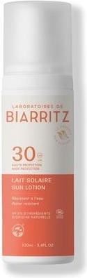Immagine prodotto Laboratoires de Biarritz Latte Solare SPF 30 Certificato Biologico per il Viso (Latte solare, SPF 30)
