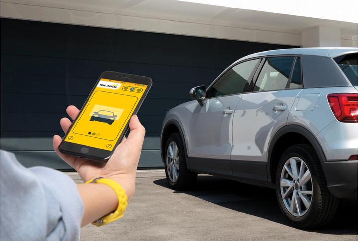 Actual product image Schellenberg Smartphone Garage Door Opener