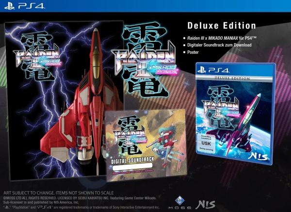 Image du produit NIS Raiden III x MIKADO MANIAX Édition de luxe (PS4, DE)