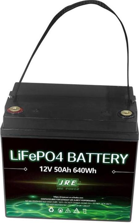 Produktbild Supersolar LifePo4 Batterie 12,8V 50Ah BMS Bluetooth (12.80 V, 50 Ah)