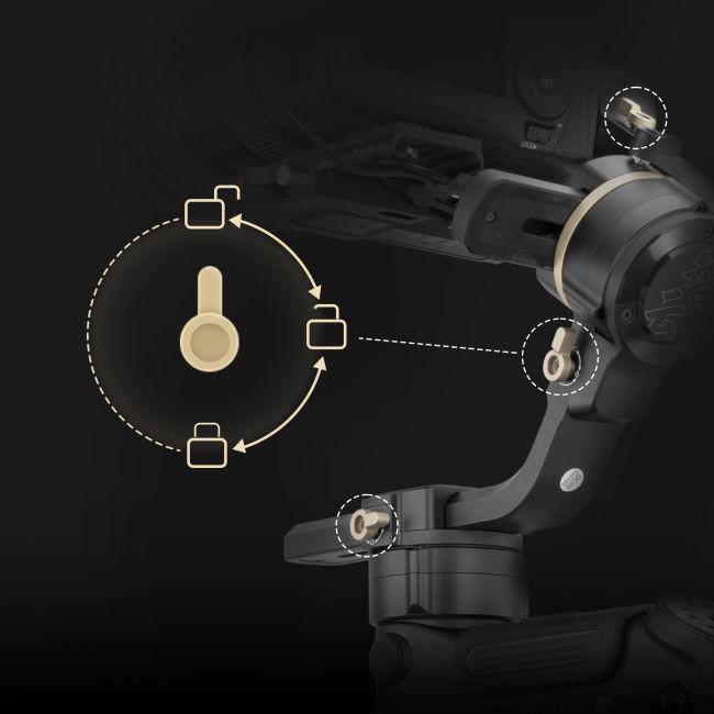 Produktbild Zhiyun KRAN 3S (Spiegelreflexkamera, Systemkamera, 6.50 kg)