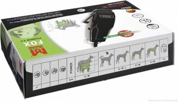 Actual product image Moser Animal hair clipper 1170 Fox