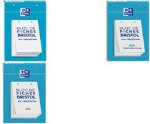 Image du produit Oxford Fiches, DIN A5, à pois, blanches (A5, 210 g/m²)