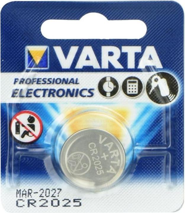Actual product image Varta Electronics CR2025 (1 pcs., CR2025, 157 mAh)