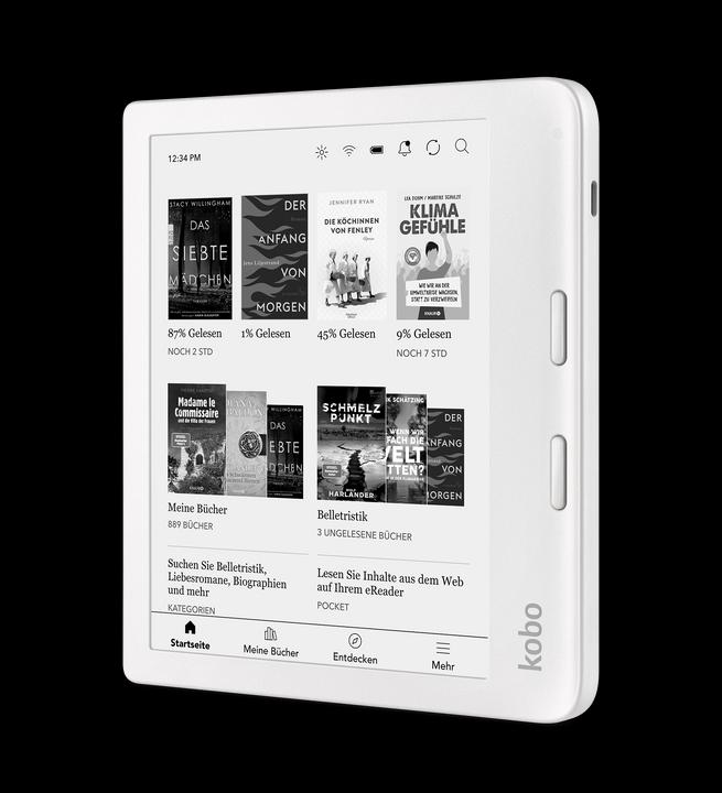 Immagine prodotto Kobo Libra 2 (7", 32 GB, Bianco)