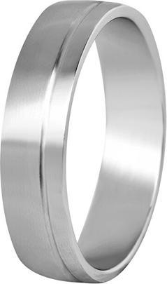Beneto MenÂ's wedding ring made of steel SPP06 - Circuit: 71 mm (71)