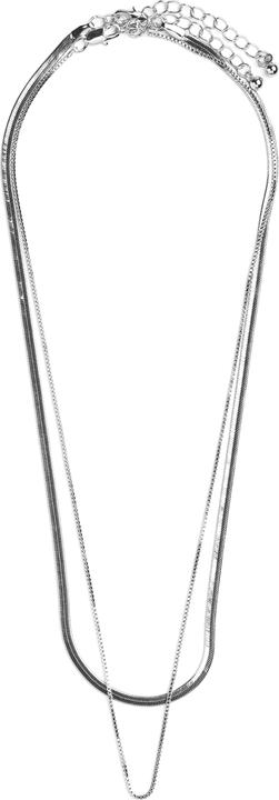 Pieces Pcbina 2-Pack Necklace Noos (30% Zink, Material: 70% Eisen)