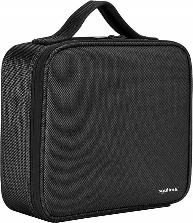 Soulima Geräumige Kosmetiktasche mit Griff