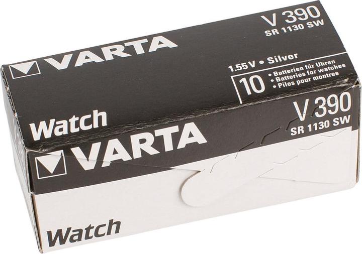Actual product image Varta Electronics V390 (1 pcs., SR54, 59 mAh)
