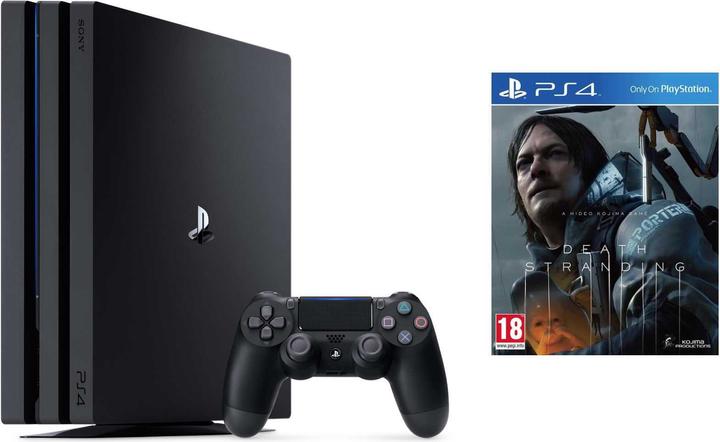 Actual product image Sony PS4 Pro + Death Stranding