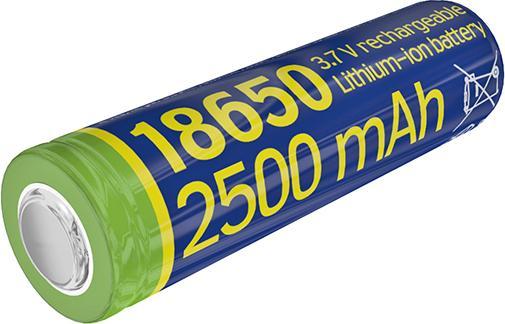 Produktbild Gembird Akumulator litowo-jonowy typ 18650 10C 2500mAh (1 Stk., 18650, 2500 mAh)