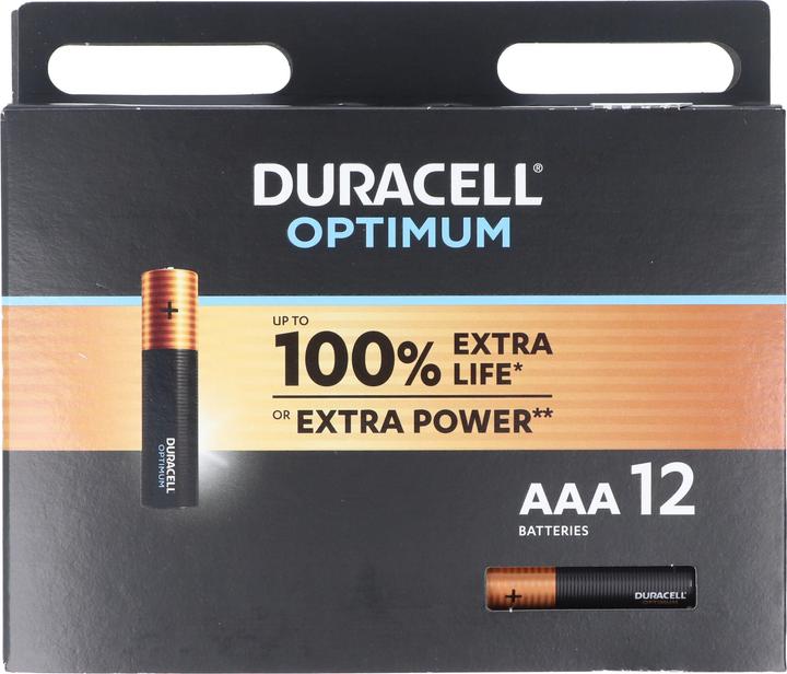 Actual product image Duracell Optimum (12 pcs., AAA)