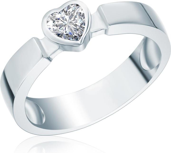 Rafaela Donata Damen Herz Sterling Silber Zirkonia silber - 3840