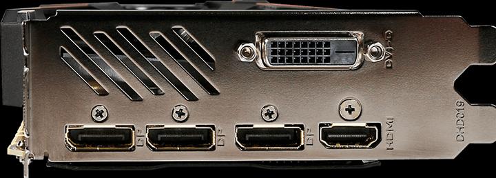 Actual product image Gigabyte GeForce GTX 1080 Windforce OC (8 GB)