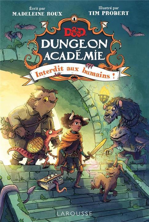Produktbild Dungeons & dragons : Donjon Académie, interdit aux humains! (Französisch, Roux Madeleine, 2022)
