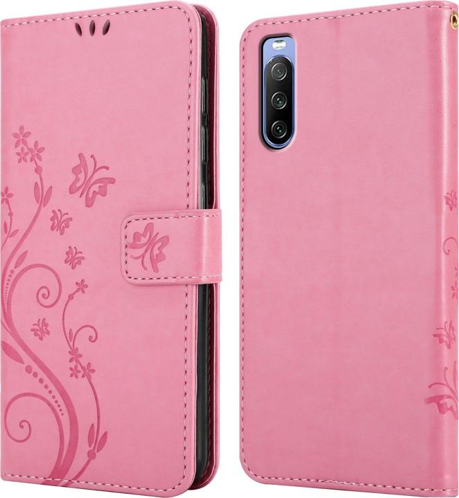 Actual product image Cadorabo Flower Book cover (Sony Xperia 10 III)