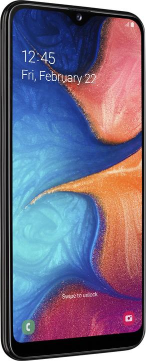 Actual product image Samsung Galaxy A20e EU (32 GB, Black, 5.80", Dual SIM + SD, 13 Mpx, 4G)