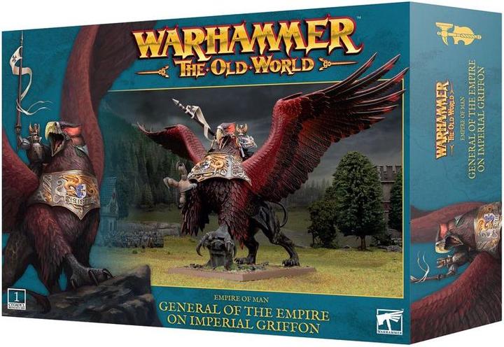 Produktbild Games Workshop Warhammer ToW - Empire de L'Homme : General sur Griffon Imperial (Kunststoff)