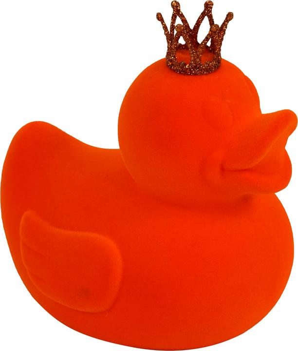 Produktbild Werner Voss Ente mit Krone orange 19x15x21 cm