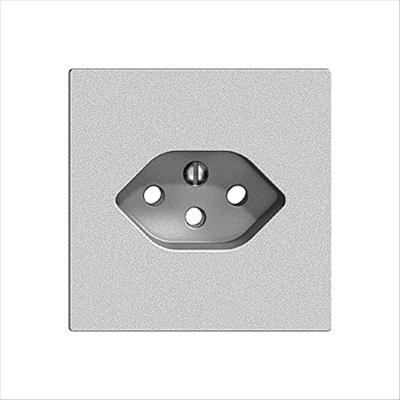 Image du produit Feller EDIZIO DUE Set de finition prise 1xT13 silver