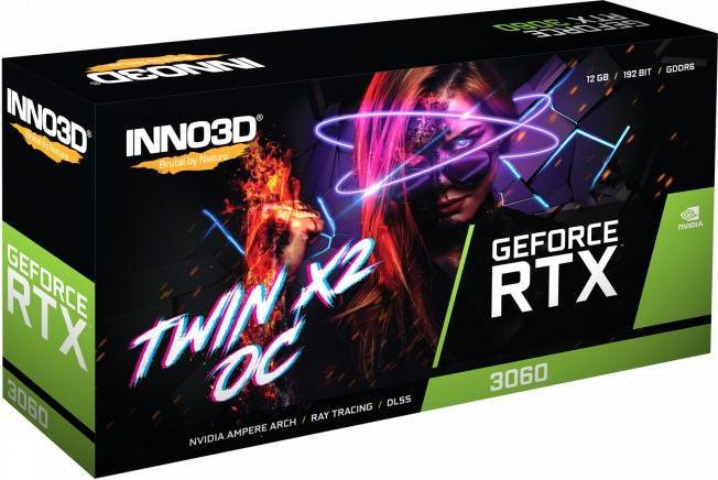Immagine prodotto Inno3D GEFORCE RTX 3060 TWIN X2 OC NVIDIA GDDR6 (12 GB)