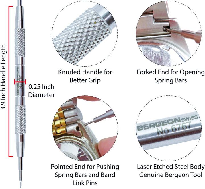 Produktbild Bergeon Federsteg 6767-F