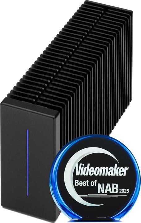 Actual product image OWC 12TB ThunderBlade X12 Thunderbolt 5 (80Gb/s) NVMe RAID S (96 TB)