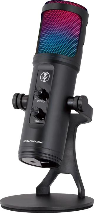 Actual product image Deltaco Gaming RGB Microphone