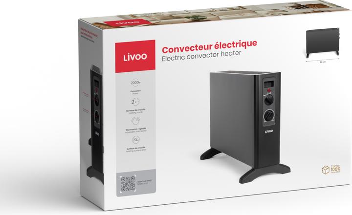 Actual product image Livoo Elektrischer Konvektor (2000 W)
