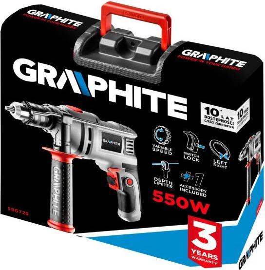Produktbild Graphite 725 Bohrmaschine Schlüssel (Netzbetrieb)