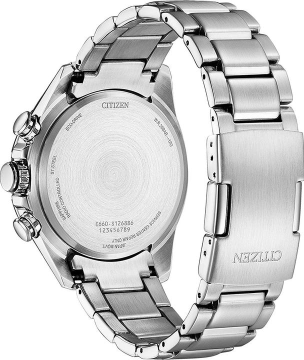 Actual product image Citizen CB5914-89X (Chronograph, Radio-controlled clock, Sports watch, 43 mm)