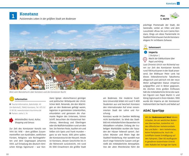 Produktbild Reiseführer plus Bodensee (Deutsch, Philipp, Margrit, 2023)