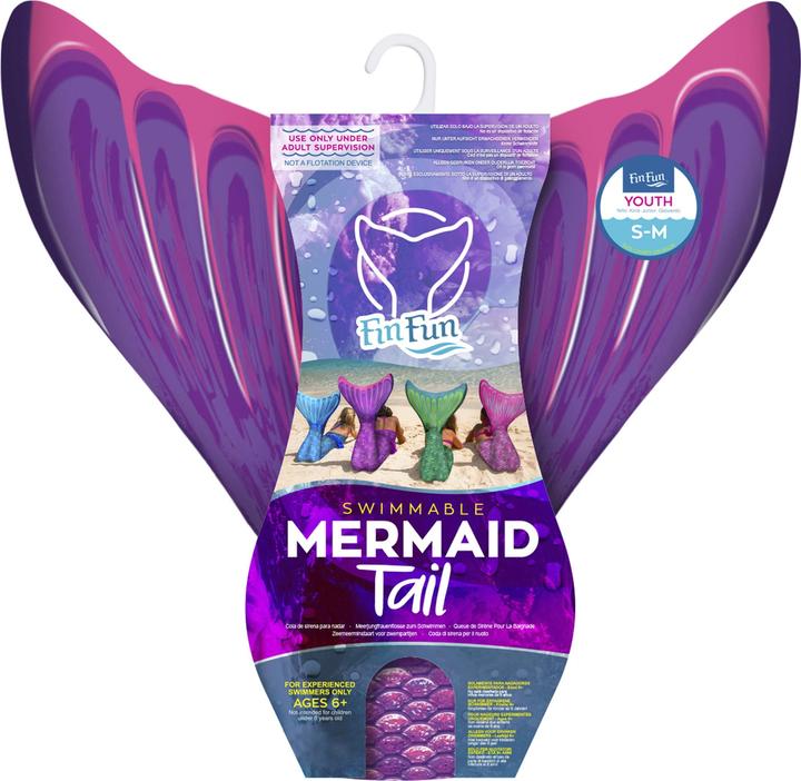 Actual product image Fin Fun Mermaid fin purple (S)