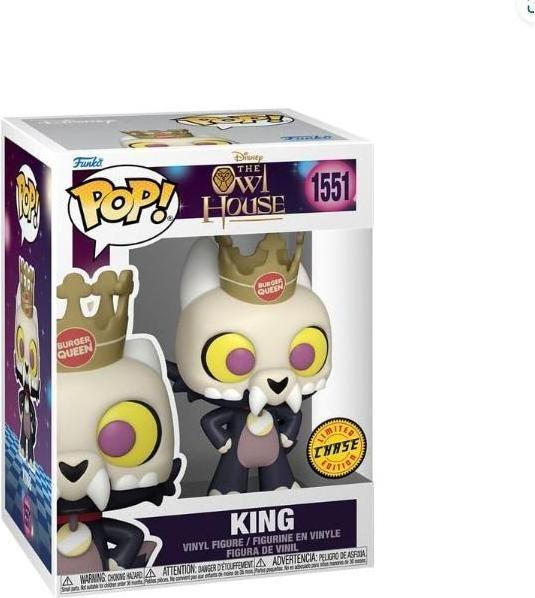Actual product image Funko The Owl House - 1551 - King Clawthorne Animation