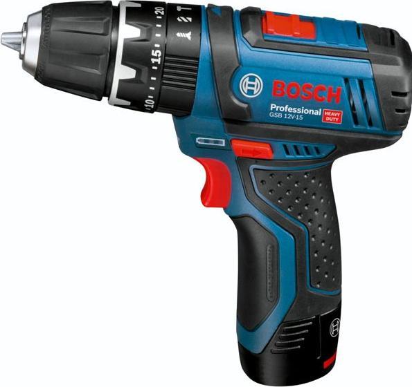 Actual product image Bosch Professional GSB 12V-15 (Rechargeable battery operated)