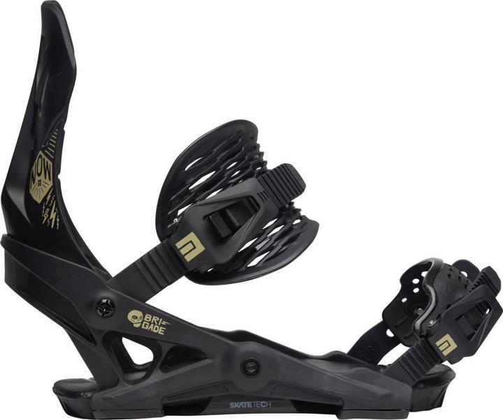 Actual product image Now Snowboard Bindings Brigade 2024 (28)