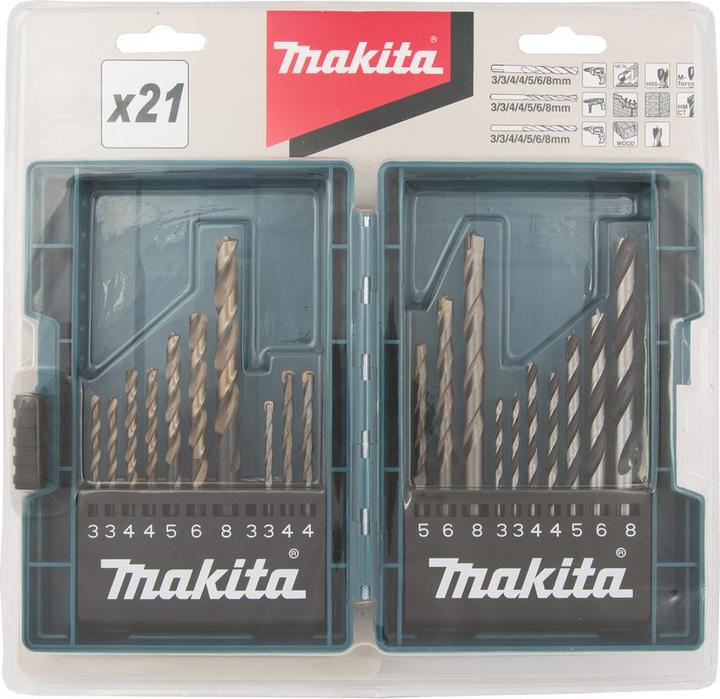 Produktbild Makita B-44884 (6 mm, 3 mm, 5 mm, 8 mm, 4 mm)