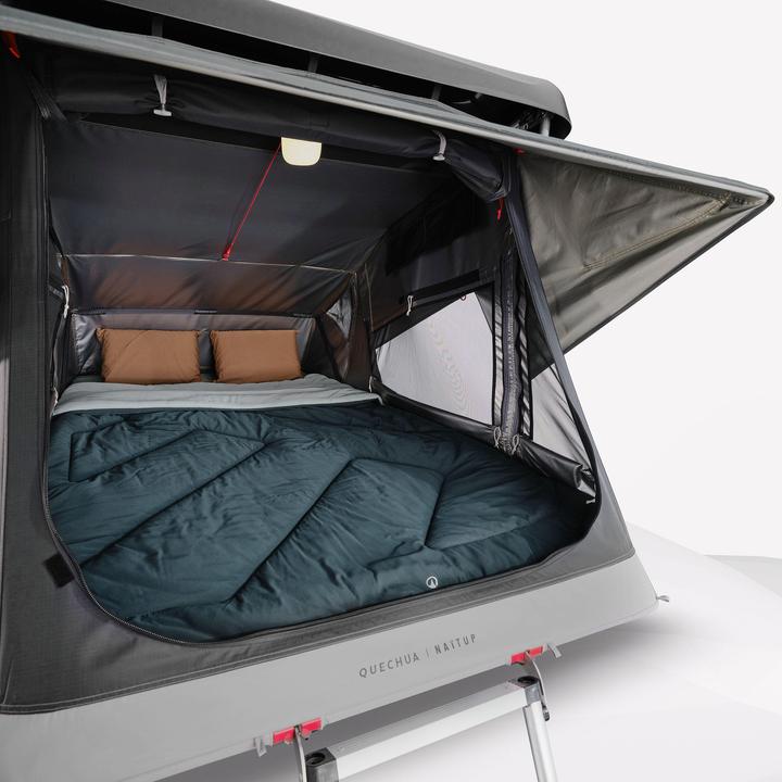 Immagine prodotto Quechua Tenda da tetto a guscio rigido Fresh & Black - × NaïtUp per 2 persone (Tenda sul tetto, 65 kg, 2 persone)