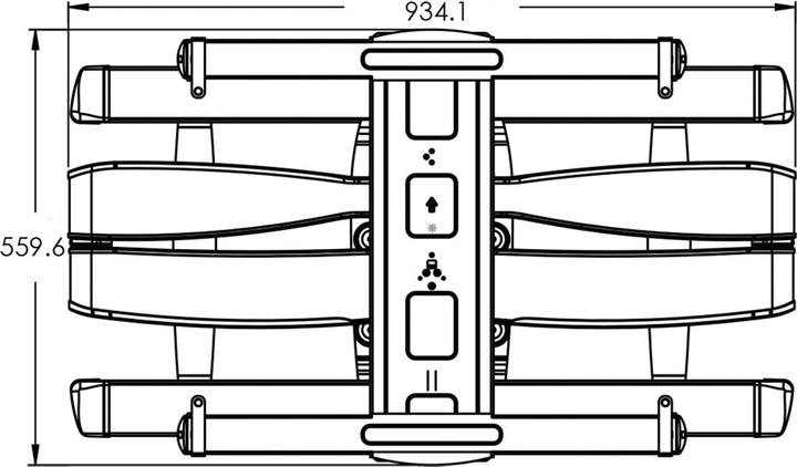 Produktbild Sanus VXF730-B2 (Wand, 95", 79 kg)