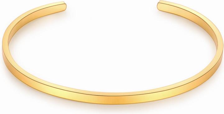 True Rebels Herren Edelstahl Gelbgold 18,0 cm - 21,0 cm - 34142 (21 cm, Edelstahl)