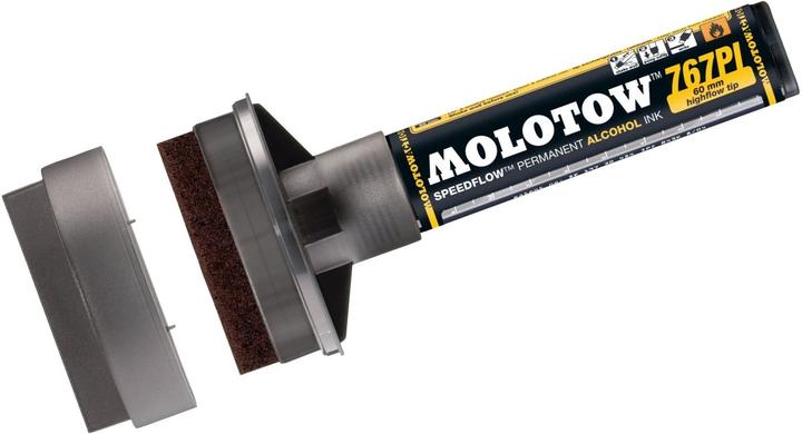 Actual product image Molotow Felt pen Speedflow Chemical Bck 767PI 60mm (Copper black, 60 mm, 1 x)