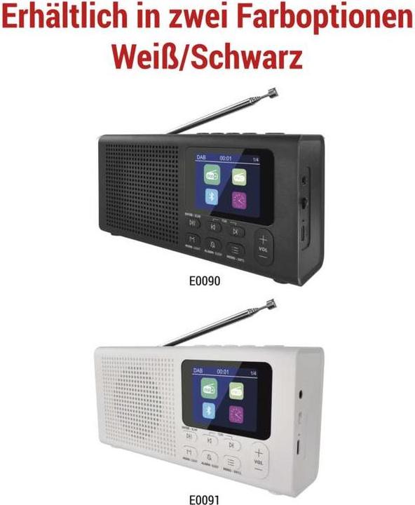 Produktbild Emos P-600b (DAB+, DAB, FM, Bluetooth)
