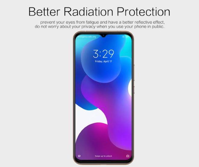 Actual product image Nillkin Matte Series Protective Film (1 Piece, Mi 10 Lite)