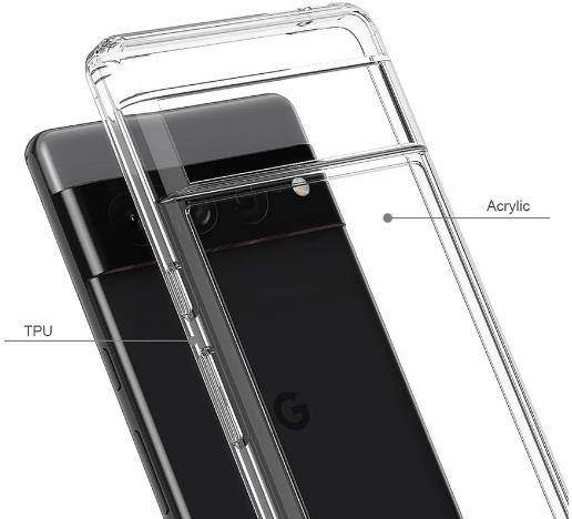Actual product image JT Berlin BackCase Pankow Clear Google Pixel 7 Pro transparent (Google Pixel 7 Pro)