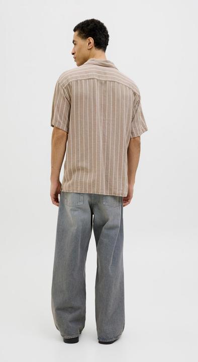 Produktbild Jack & Jones Jjeenzo Stripe Resort Shirt Ss Sn (XL)