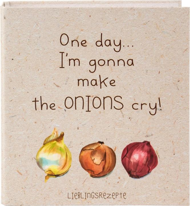 Produktbild Goldbuch Notizbuch für Rezepte Onions 21 x 22 cm (21 x 22 cm, Liniert, Harter Einband)