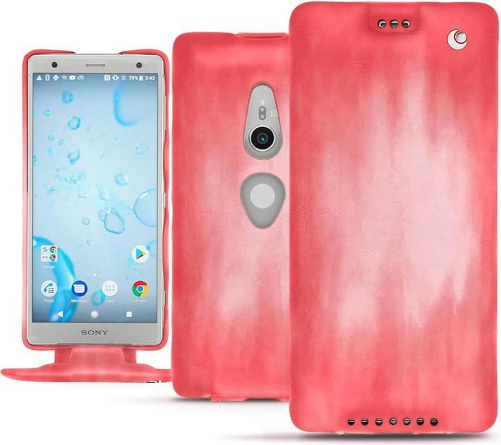 Actual product image Noreve Leather cover vertical (Sony Xperia XZ2)